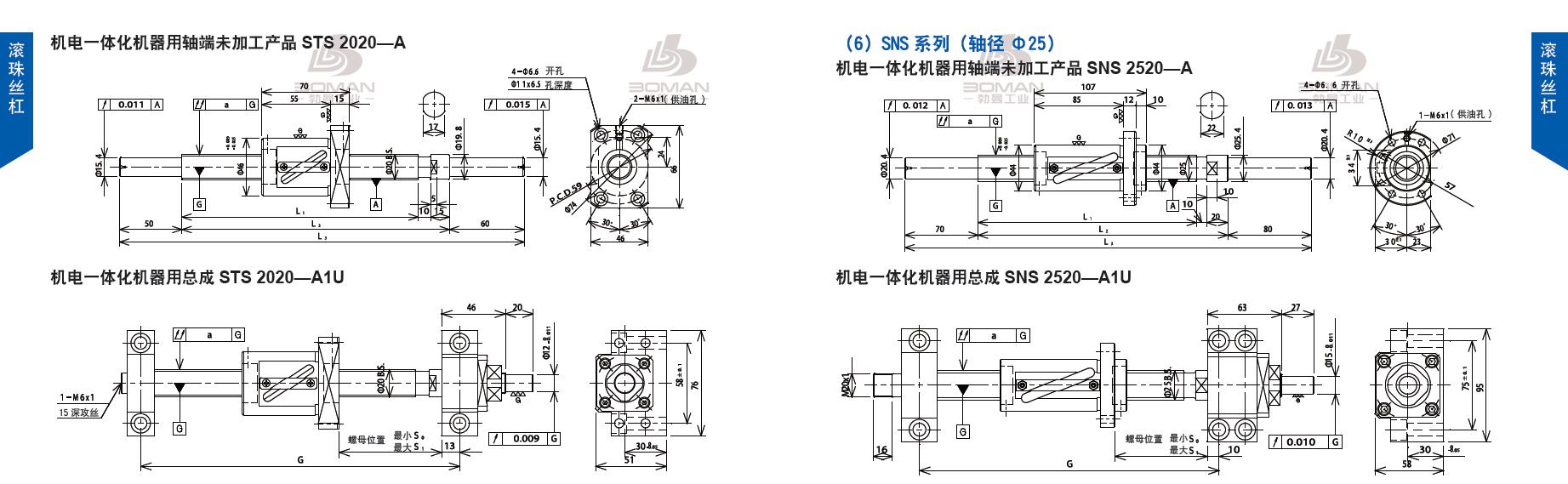 TSUBAKI SNS2520-930C5-A tsubaki丝杆是哪里产的